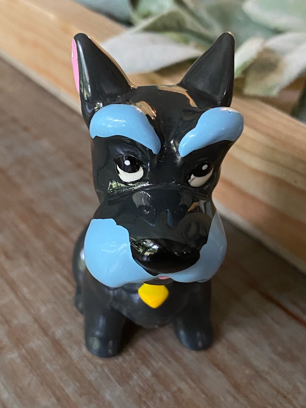 RARE Vtg Disney Japan Lady And The Tramp Jock Ceramic Porcelain Figurine 3.5"